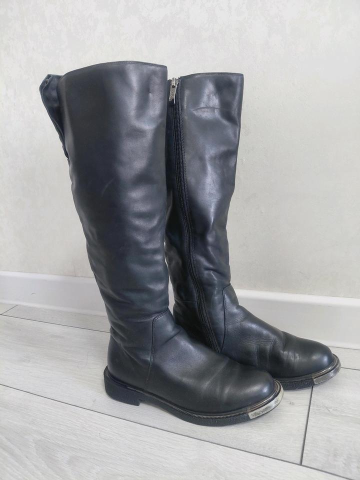 Сапоги женские зимние 37р натуральная кожа