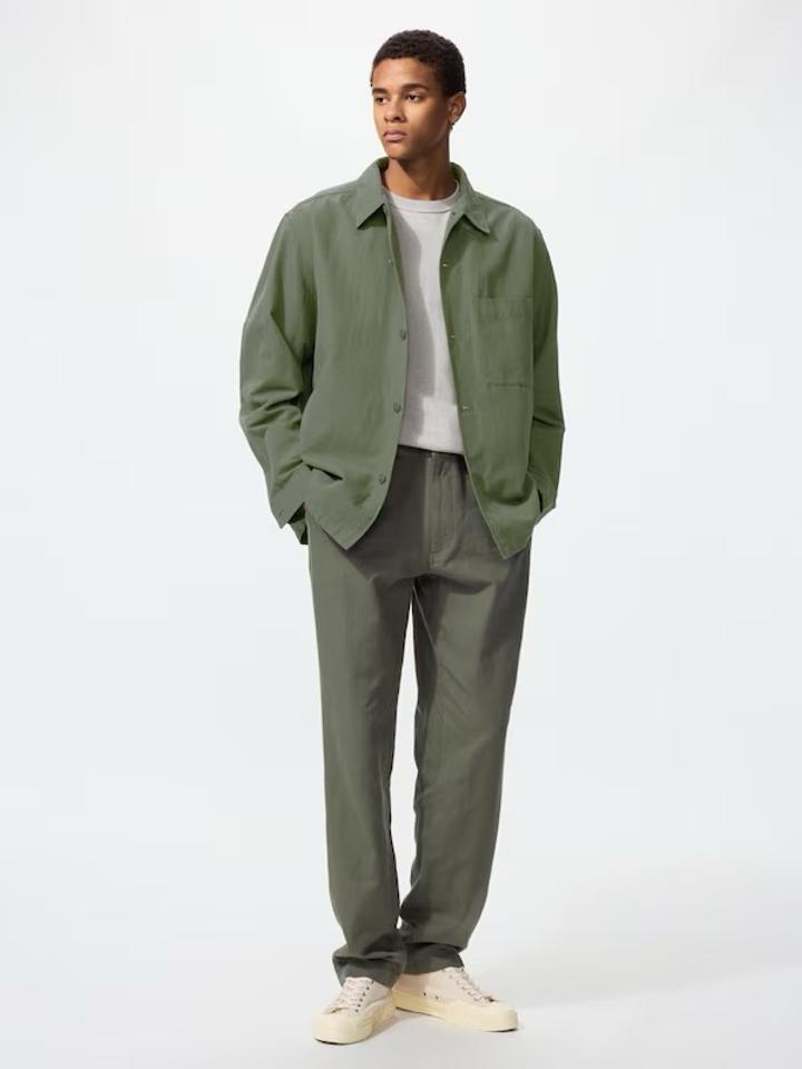 Лен брюки Uniqlo 62-64 размер