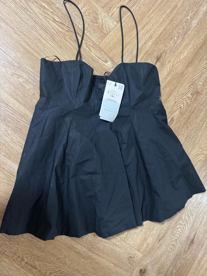 Черный топ Zara S