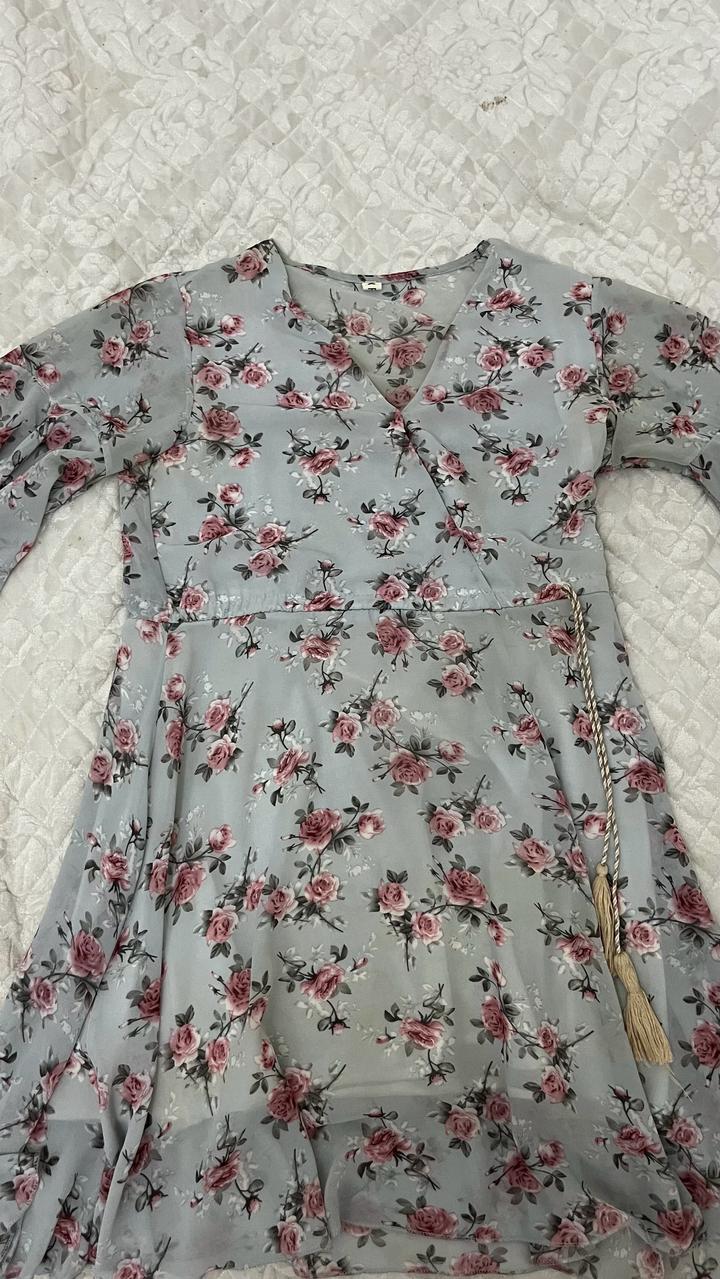 Платье с цветами 🌸
