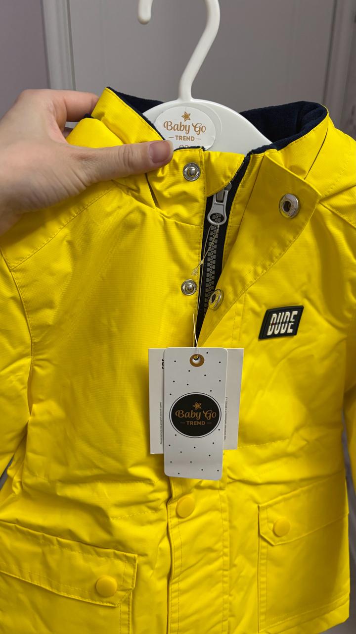 Плащевка для девочек и мальчиков от бренда Baby Go