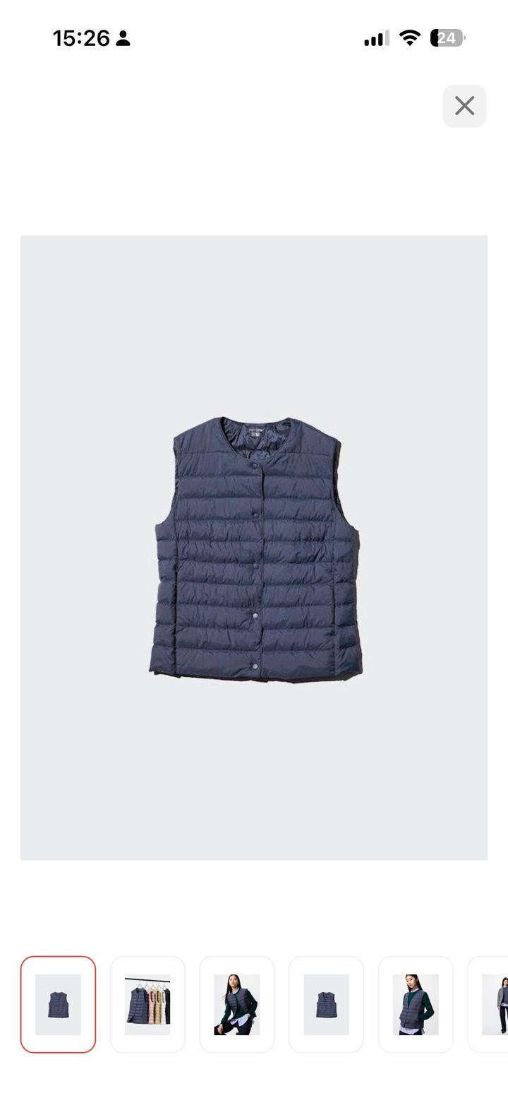 Новый Жилет Uniqlo
