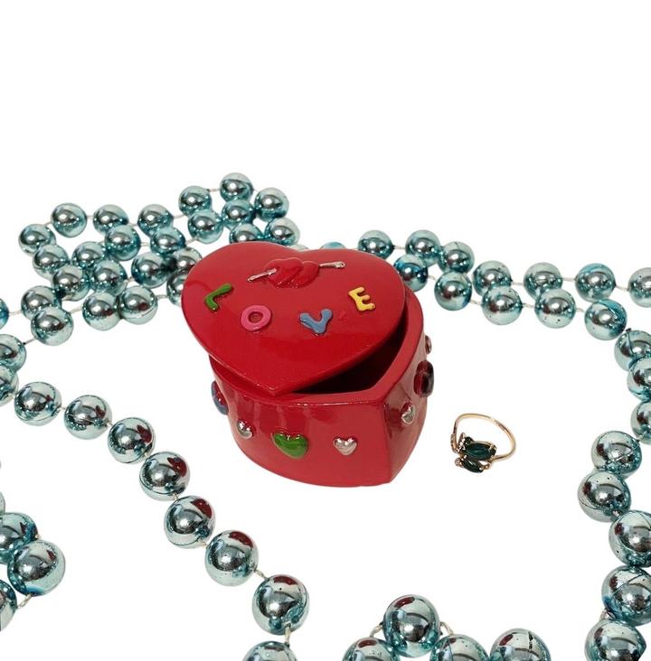 Шкатулка из керамики ❤️