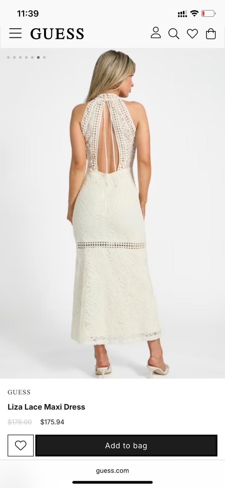 Элегантное платье от GUESS