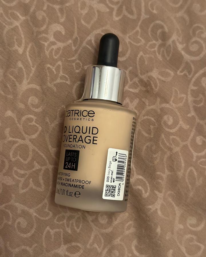 Cc крем Lumene+тональный крем Catrice