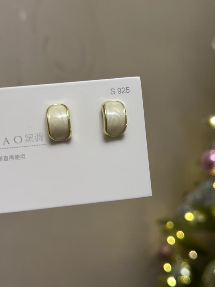 Винтажные серьги бижутерия