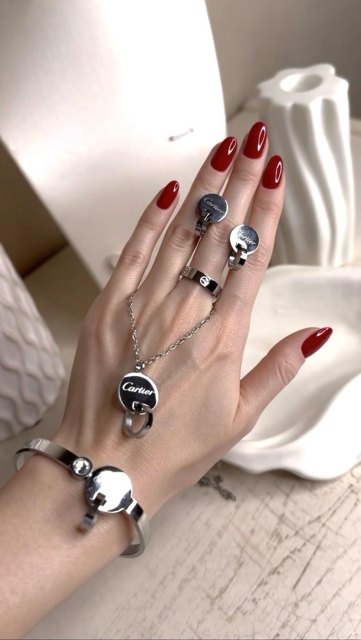 Комплект в стиле Cartier