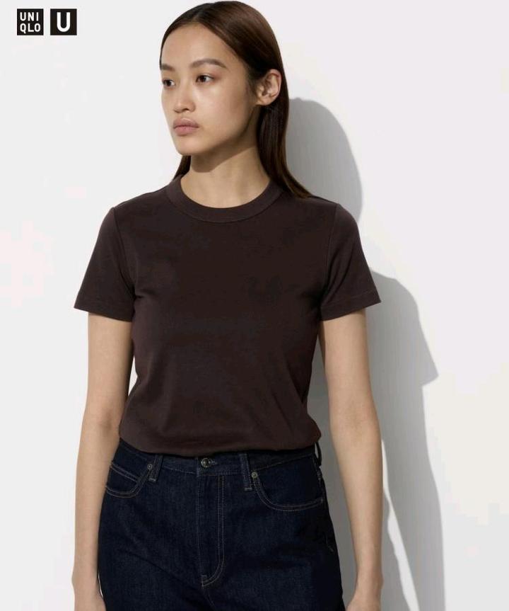 Футболка женская Uniqlo 3XL бежевый