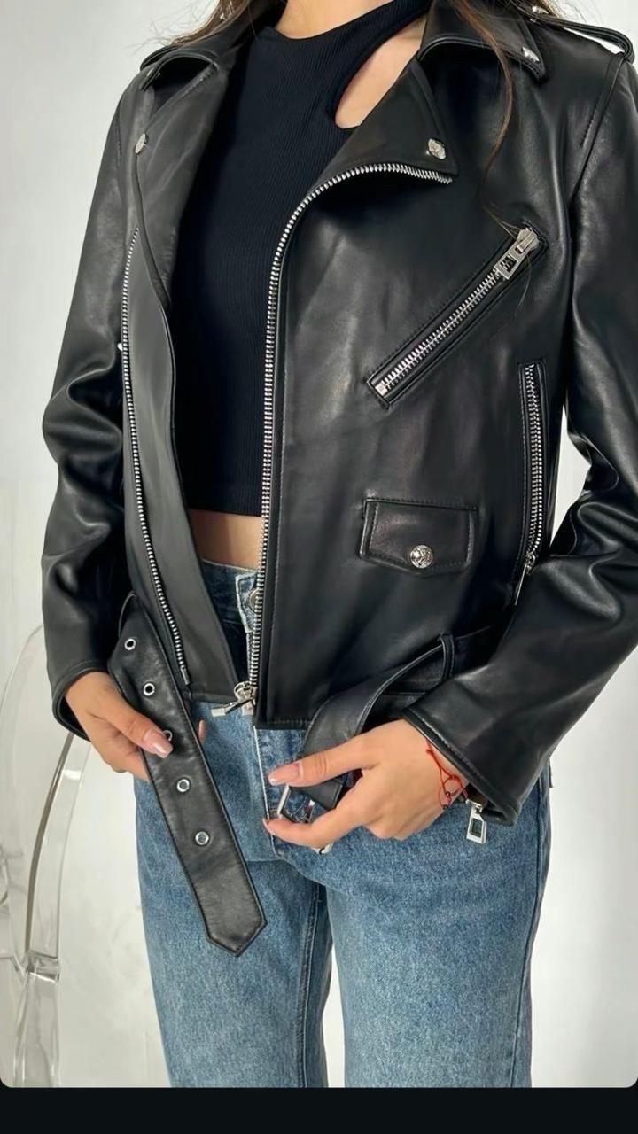 Натуральная кожаная куртка