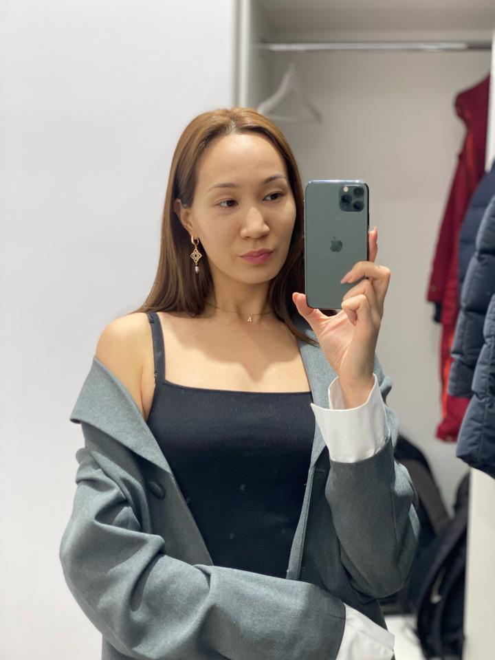 Пиджак серый