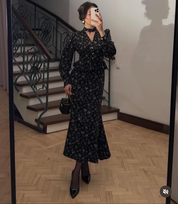 Черное платье