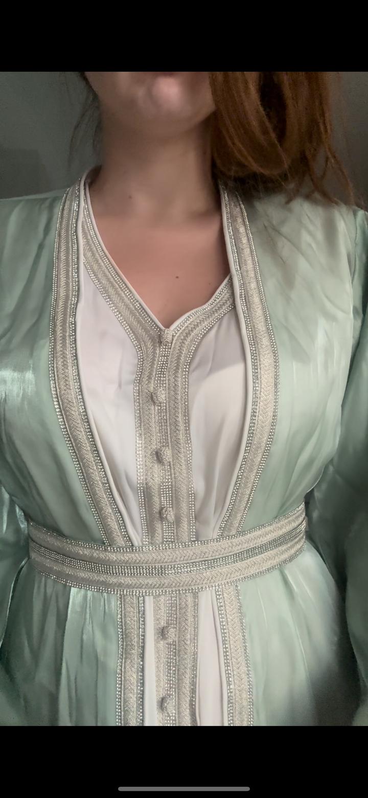 Платье марокканское с вышивкой