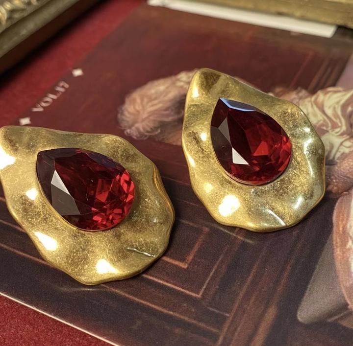 Серьги, винтажная бижутерия