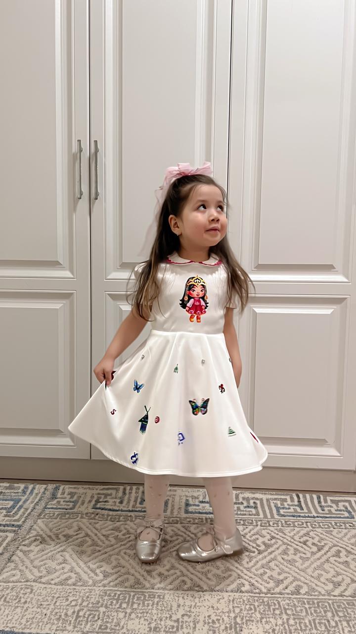 Детское платье ручной работы