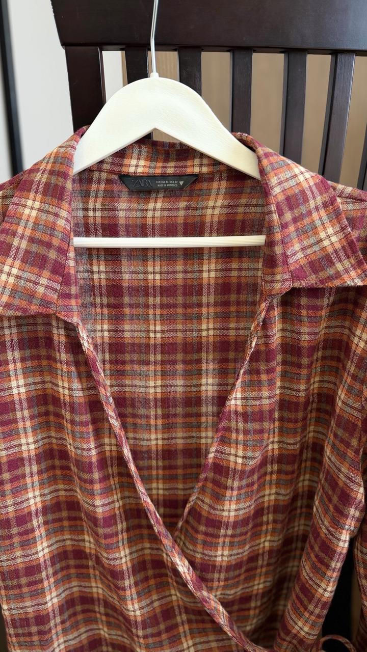 Рубашка на завязках