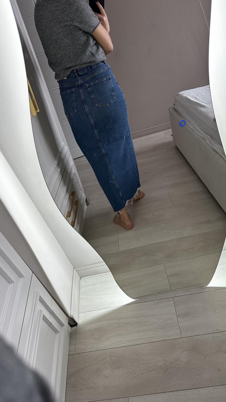 Юбка джинсовая