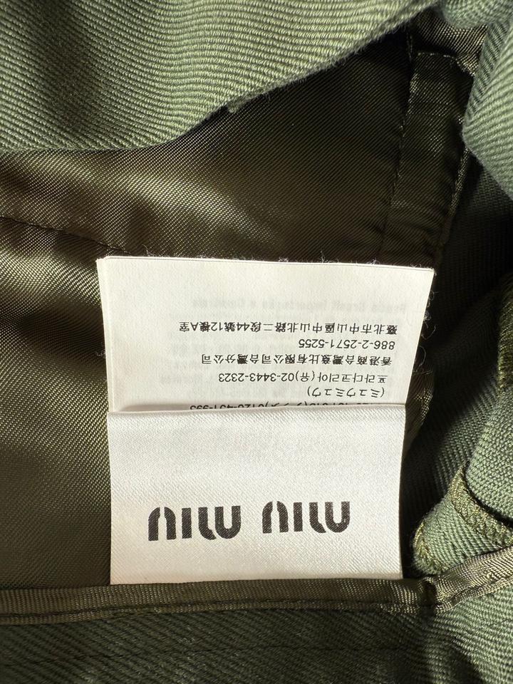 Брюки карго miu miu