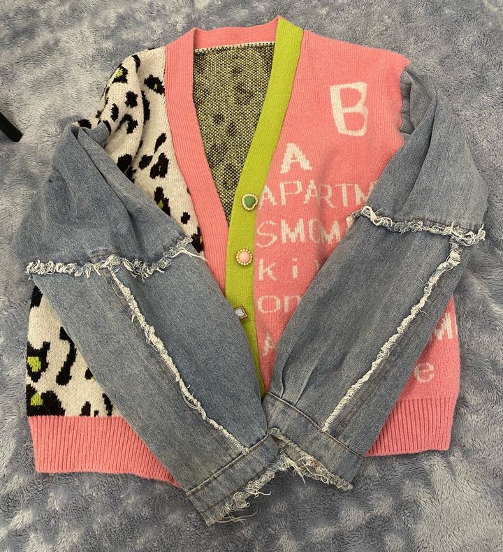 Кардиган короткий