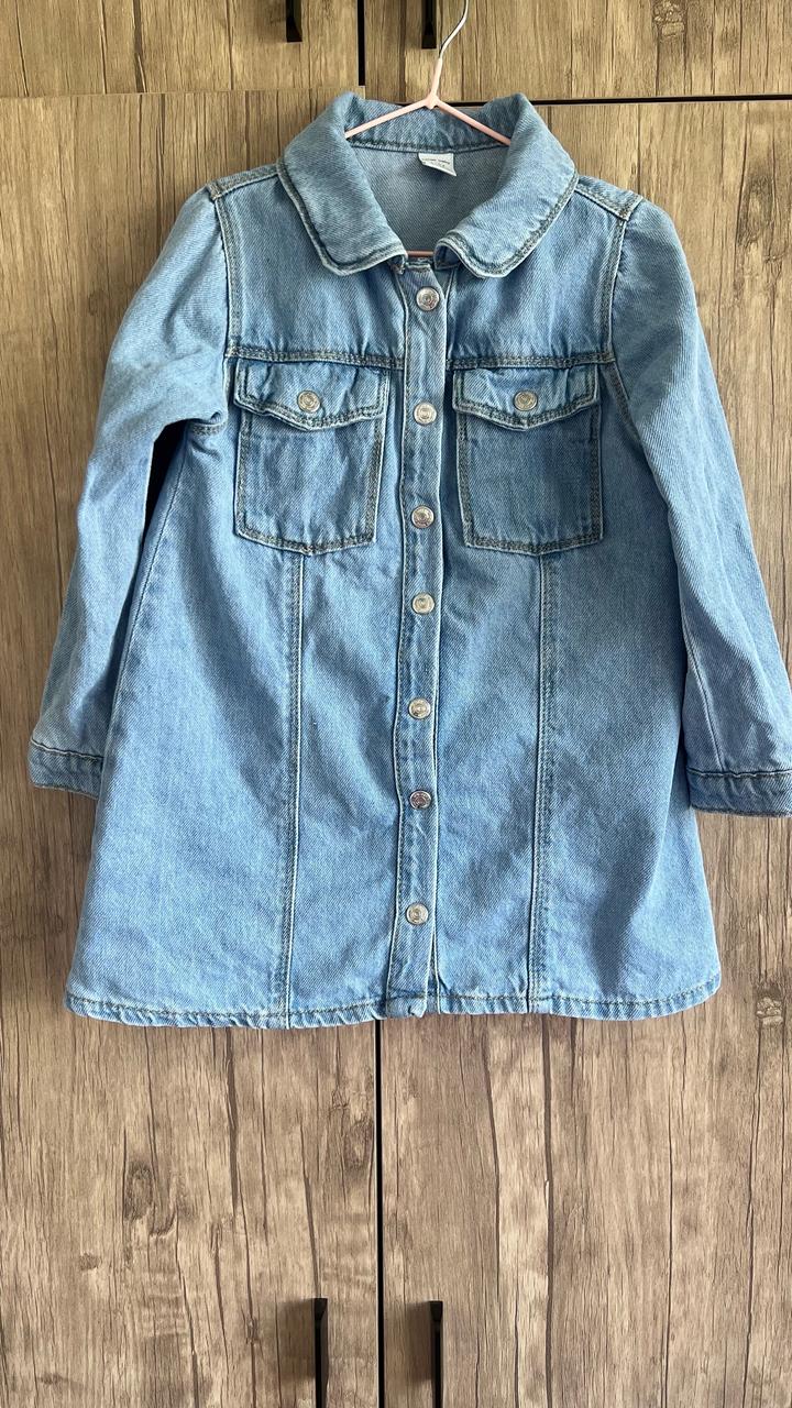 Джинсовая платье