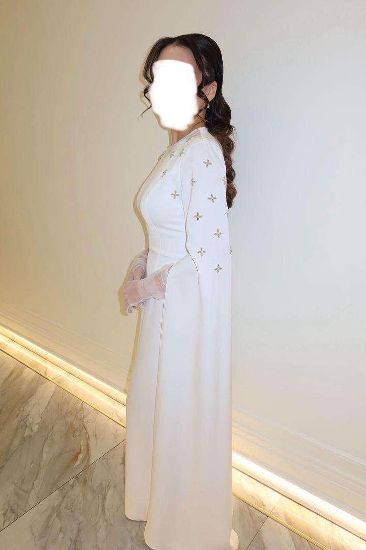 Белое платье Bergamo