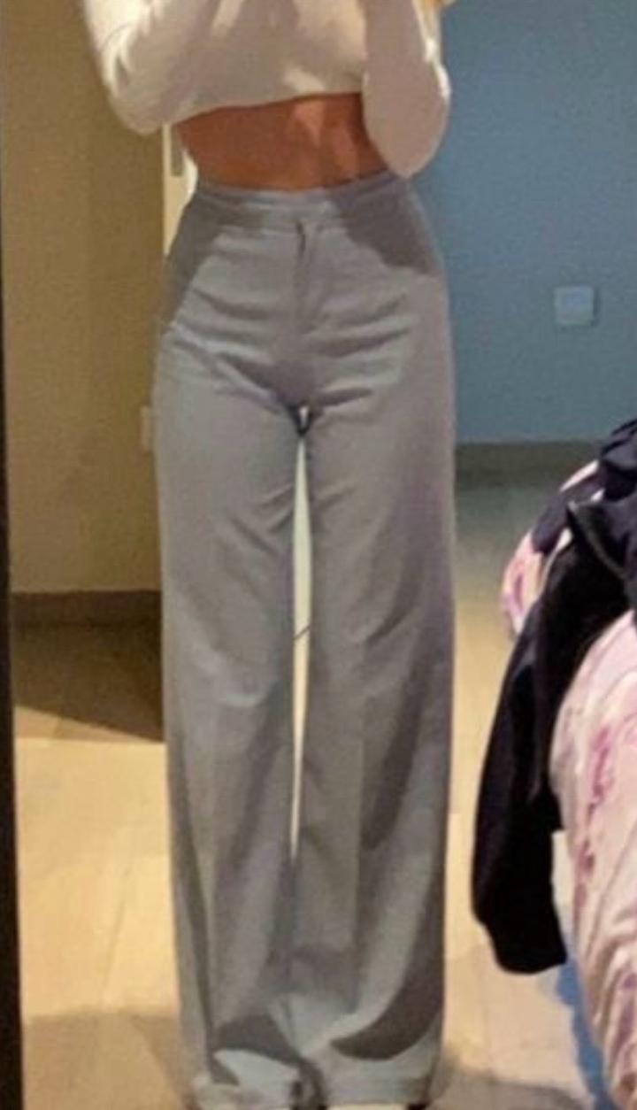 серые брюки H&M