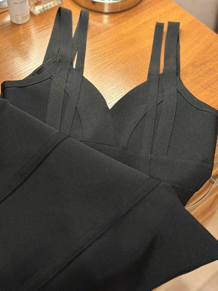 Бандажное платье TopShop