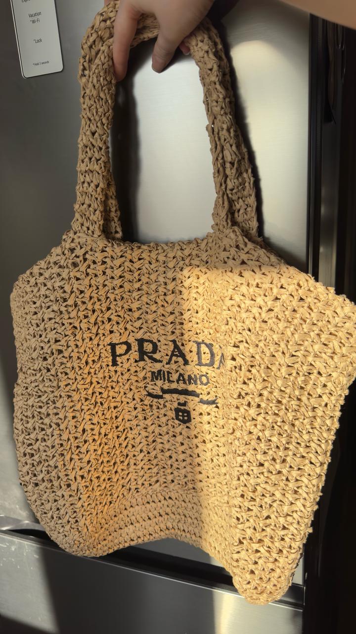 Сумка плетеная PRADA