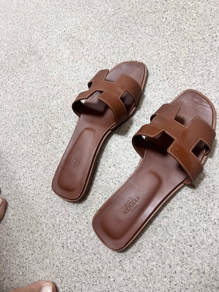 Шлепанцы Hermes Oran