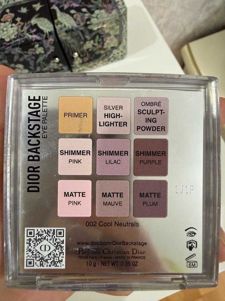 Палетка теней Dior