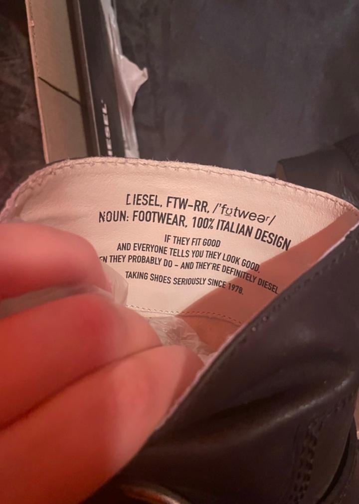 Ботинки DIESEL, оригинал