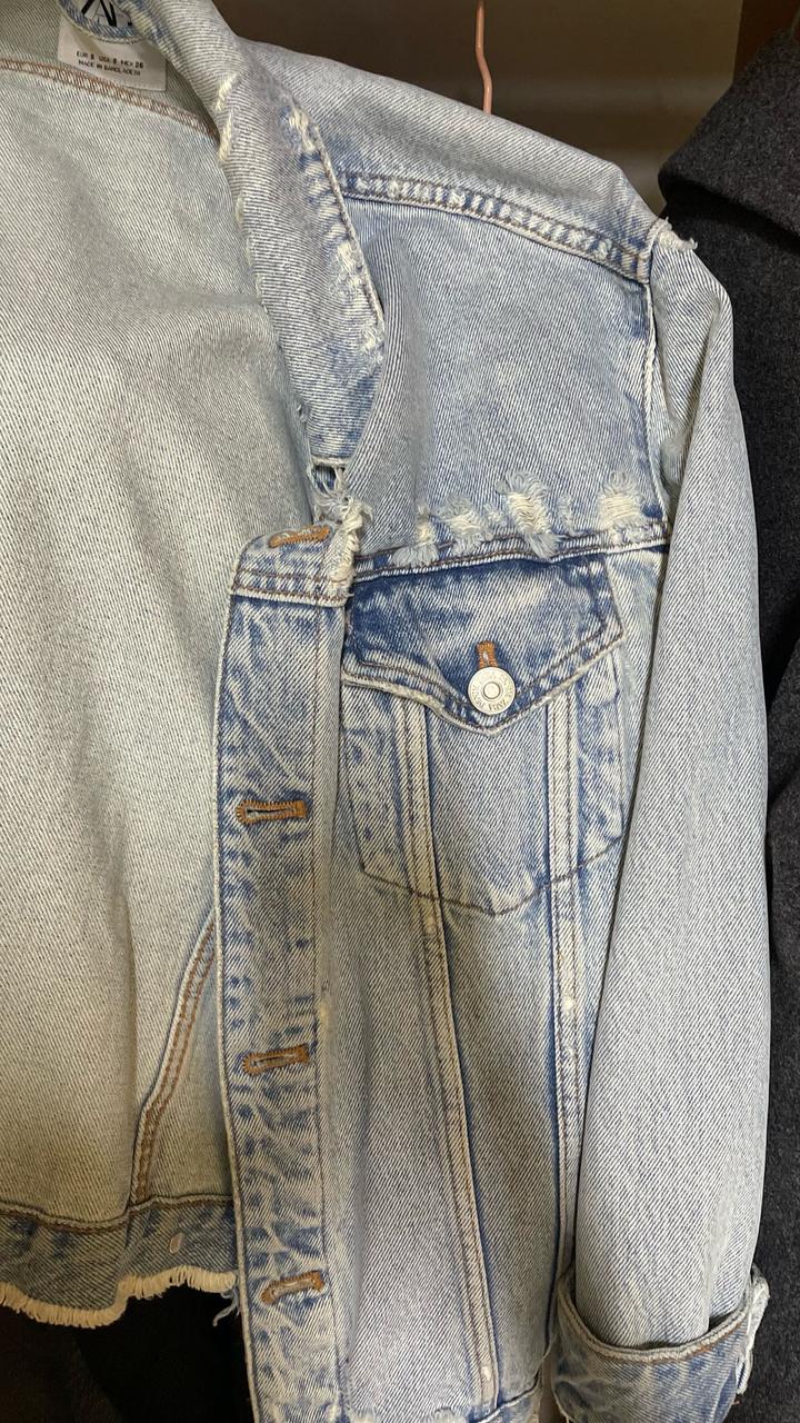 Джинсовка zara