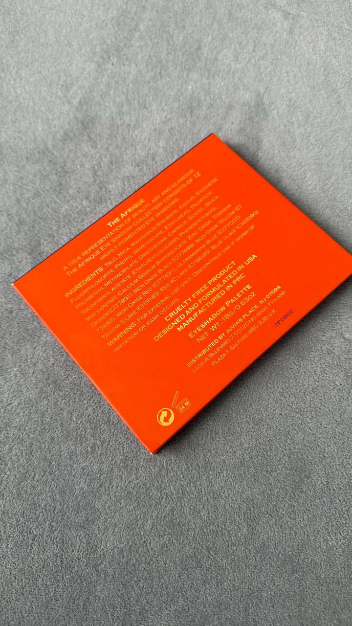 Палетка Juvia’s place Afrique