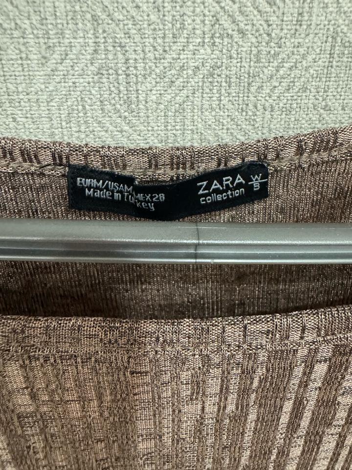 Кофточка Zara в стиле metallic