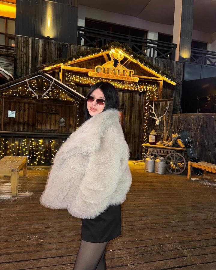 Осенно-весенняя шуба Зара