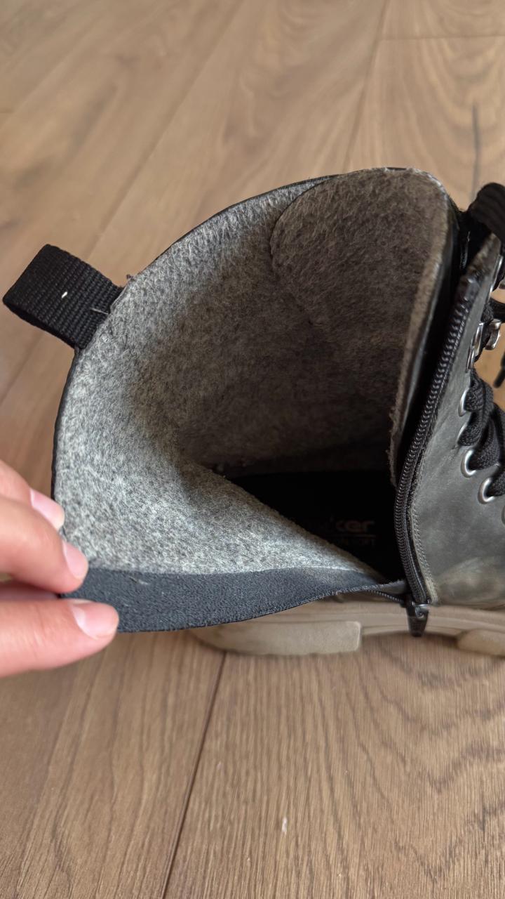 Ботинки Серого цвета демисезонные