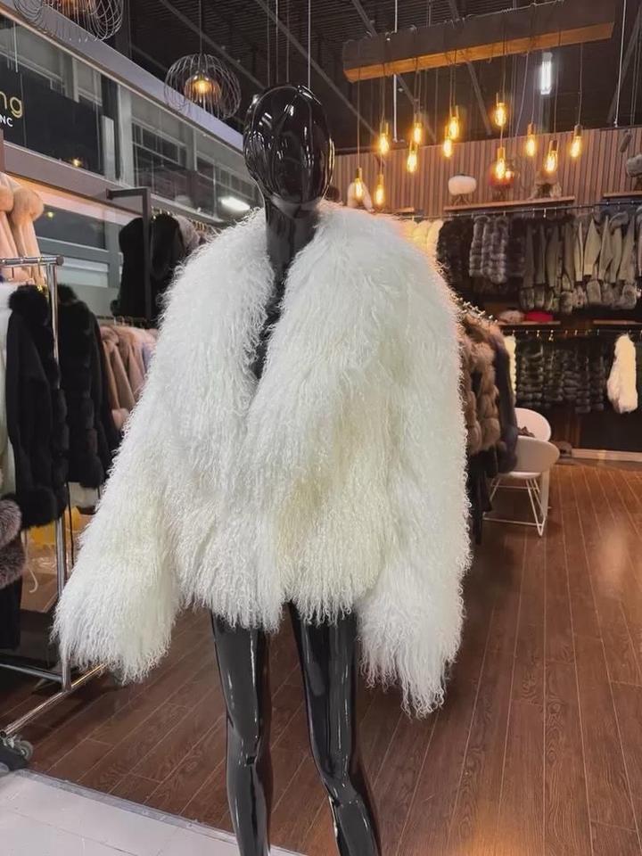 Шуба из ламы