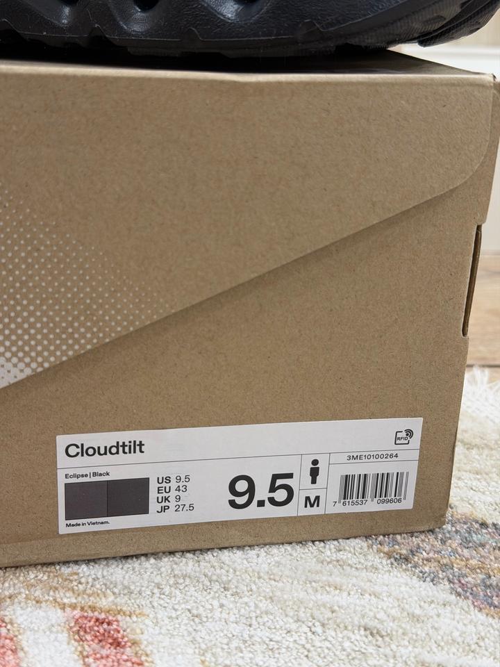 On running cloud tilt мужские кроссовки 43 рр