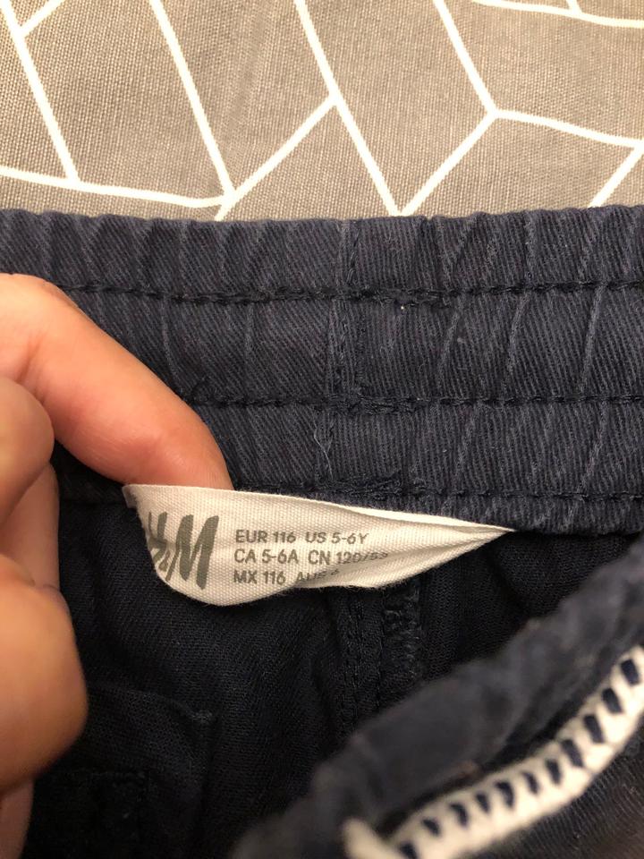 H&M штаны дл мальчика 116 см 5-6 лет