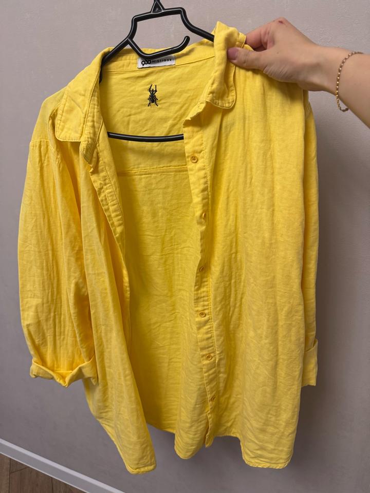 Ярко желтая рубашка 😻