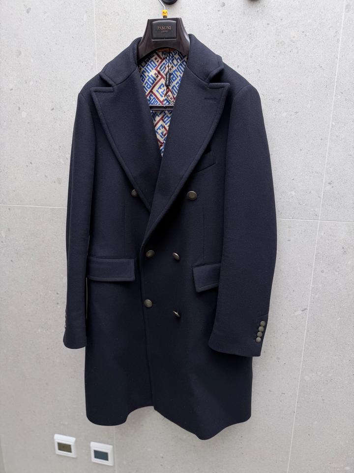 Двухбортное пальто Marino Madi