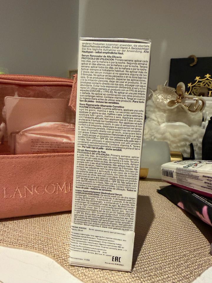 Lancome Rénergie C.R.x. Triple Serum Retinol, 50 мл — новая, запечатанная