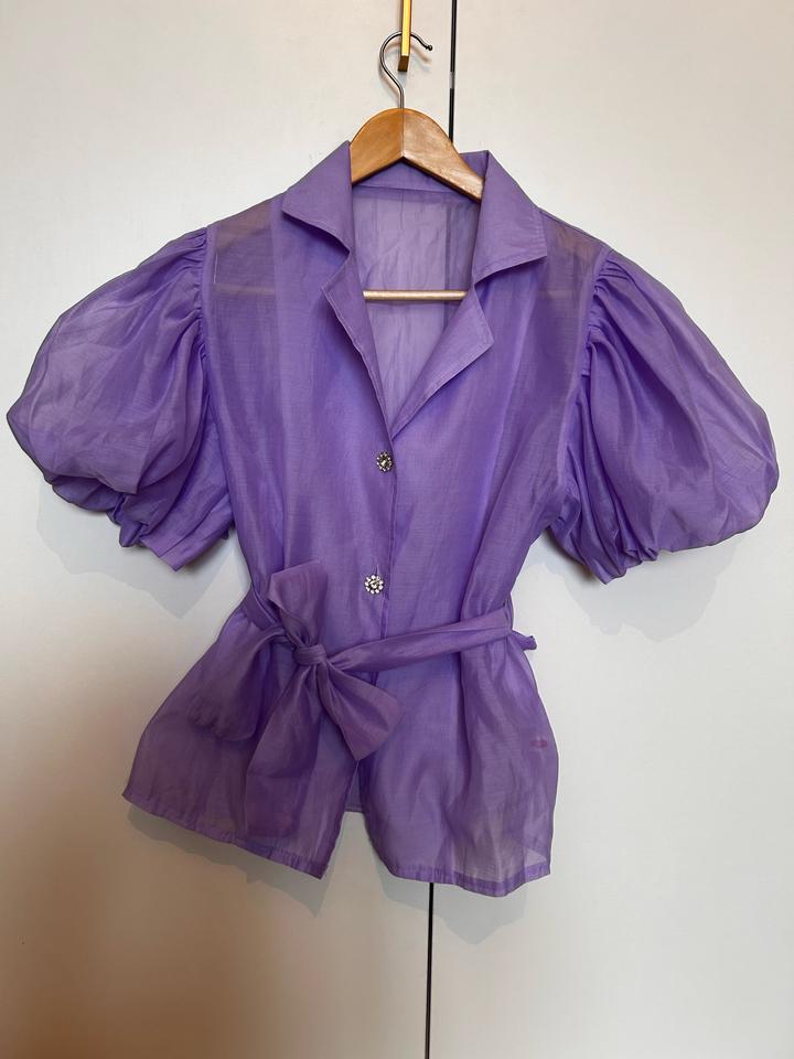 Рубашка полупрозрачная