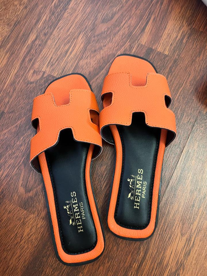 Новые тапочки Hermès