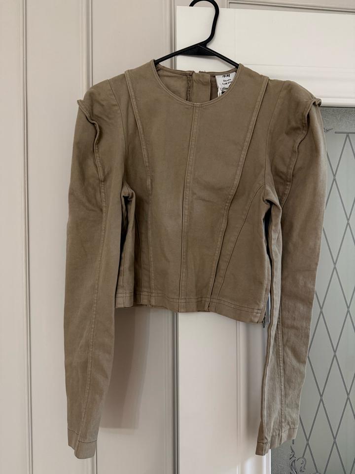 Джинсовый топ H&M Studio