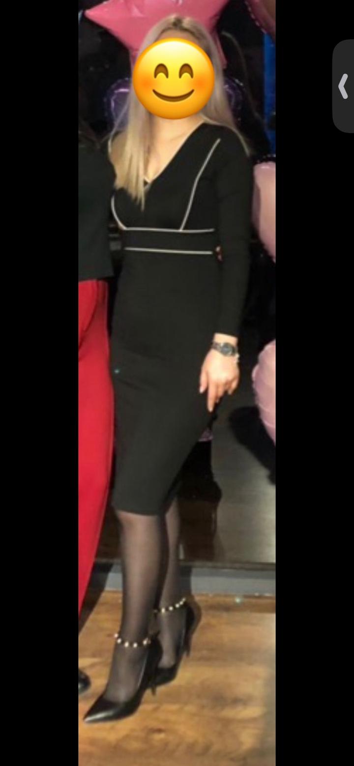 Платье черное