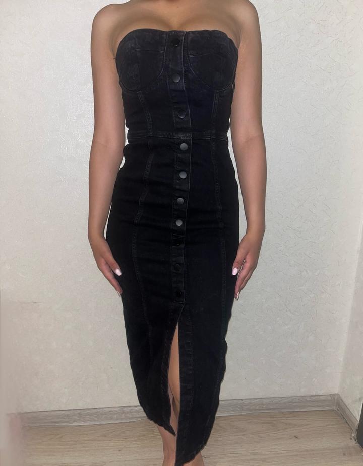 Черное платье Zara