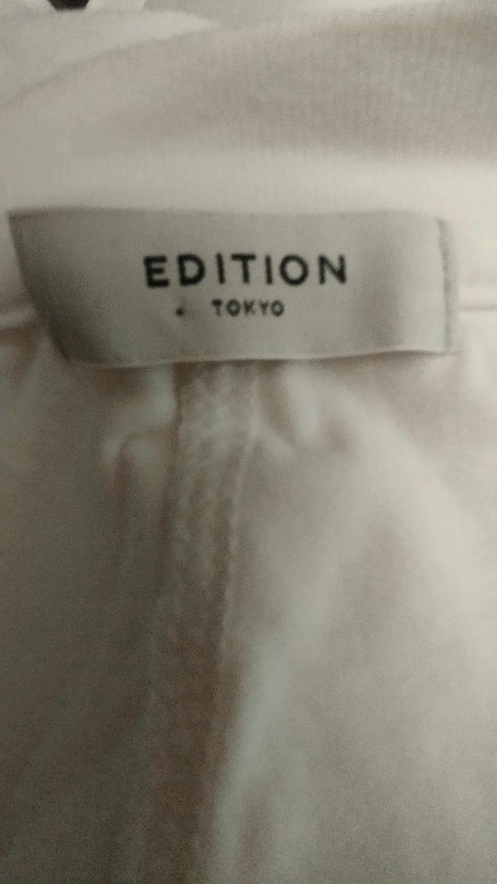 Лонгслив 100/ %хлопок. EDITION.Tokyo.