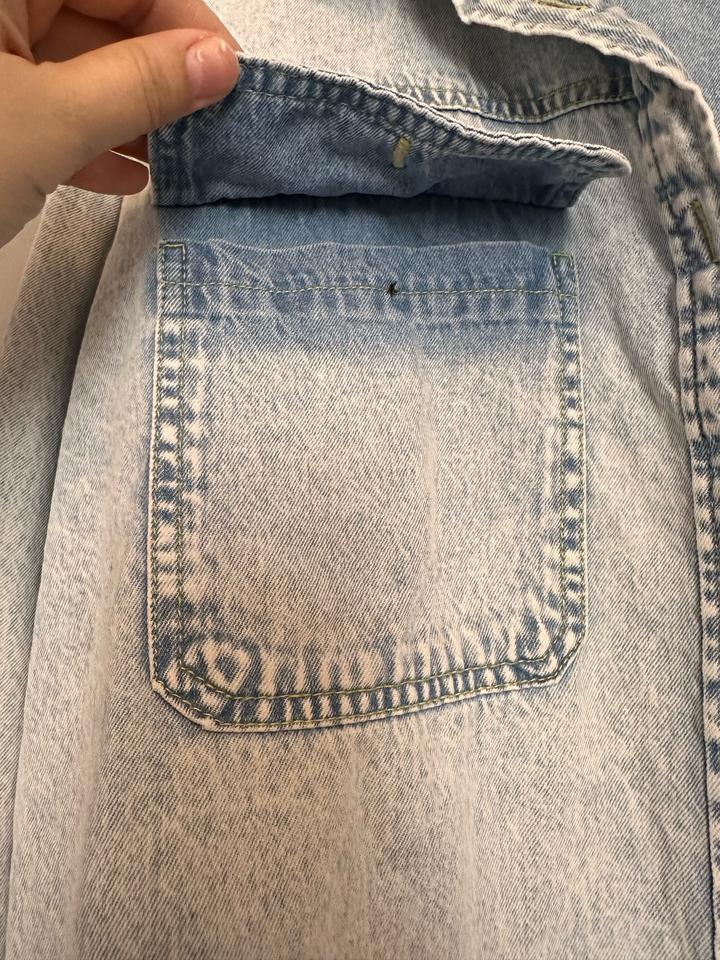 Джинсовая рубашка