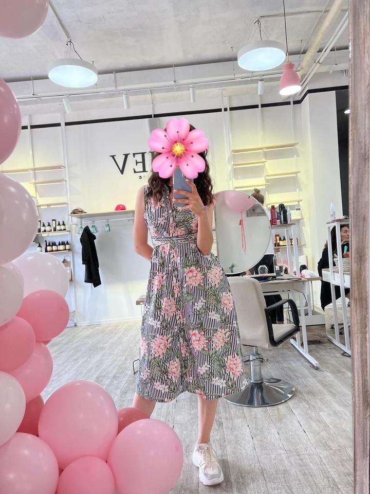 Летнее платье Манго, размер XS