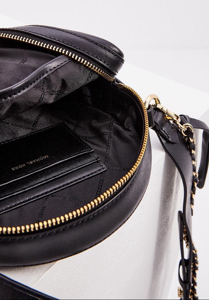 Сумка Michael Kors Delancey Medium Leather Canteen Crossbody Bag